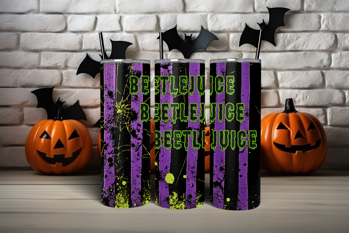 Beetlejuice Tumbler - SALE